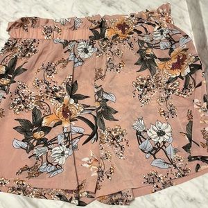 Shein Curve Paper Bag Waist Shorts 3xl